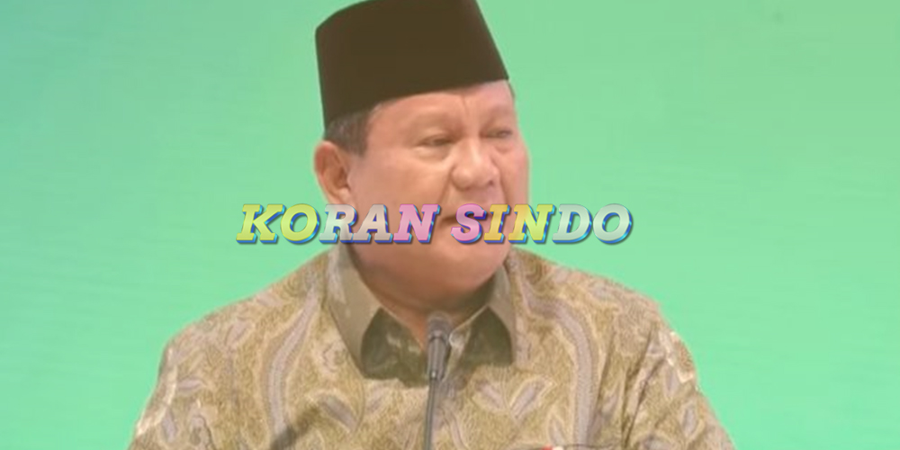 Prabowo: Ada yang Katakan Saya Ini Tolol, Nggak Apa-apa