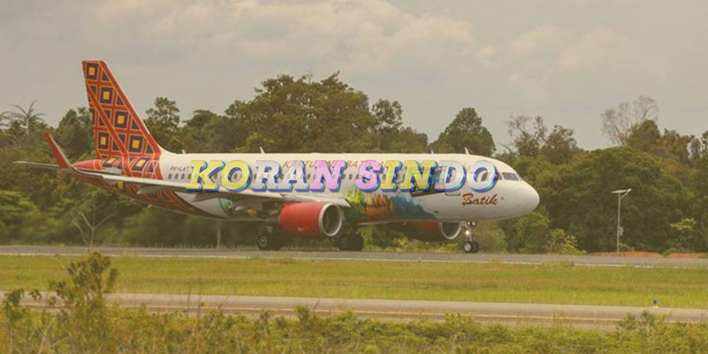 Viral Pesawat Batik Air Mendarat Miring-Nyaris Kena Landasan